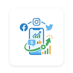 전략 수립 아이콘